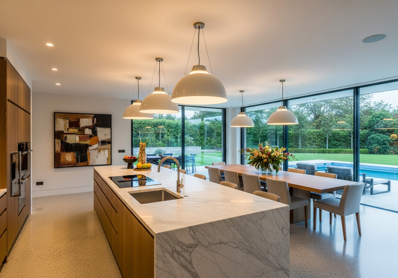 Grand Villa kitchen and dining