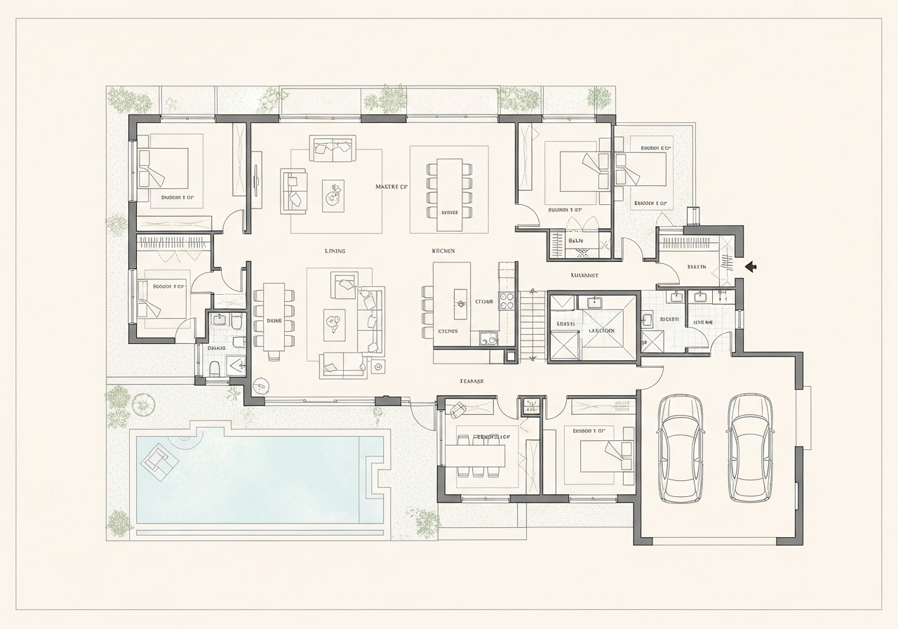 Villa Koh floor plan
